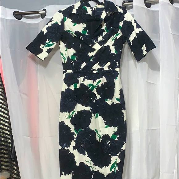 Samantha Sung Dresses & Skirts - Samantha Sung Black And White Laudine Dress